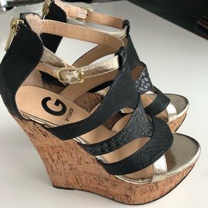 G by Guess wedges